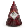 Festive Gathering Sparkling Cinnamon Glass Tree Candle, 8 Oz. -Broyhill 810613338 A0