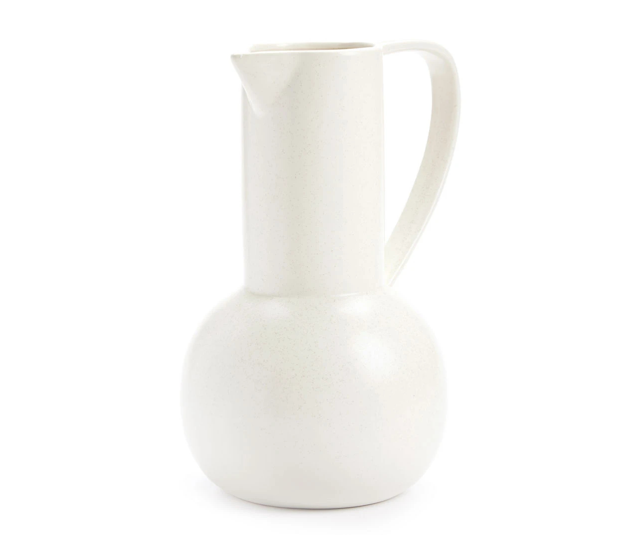 Homeward White Ceramic Vase With Handle 4 Homeward White Ceramic Vase With Handle - Image 2