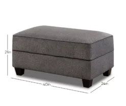 Tripoli Slate Storage Ottoman -Broyhill 810616883 A0 4