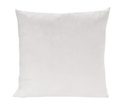 Ivory & Green Embroidered Trees Throw Pillow -Broyhill 810618274 A8 3