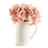 Artificial Hydrangeas In White Pitcher -Broyhill 810620671 A0 1